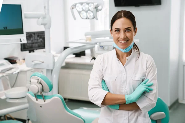 dentist smiling